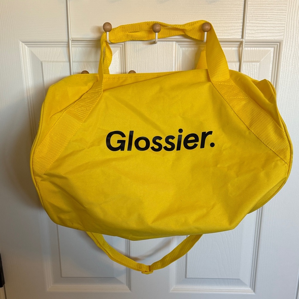 Glossier Bright Yellow Carryall Bag